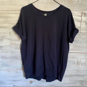 Green Tea Navy Blue Shirt